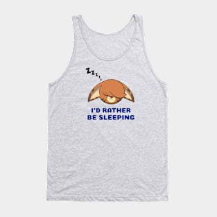kittyswat Claire I'd Rather Be Sleeping Tank Top